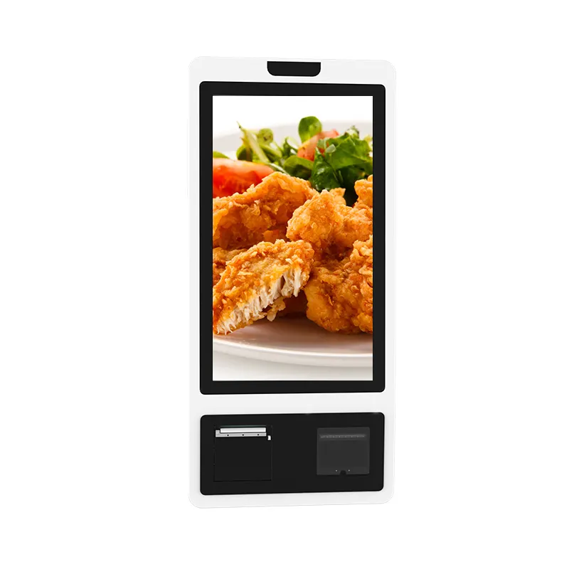 Touch Screen 21 pollici ristorante all'ingrosso chioschi di pagamento Self-Service personalizzati per finestra di bancomat Android Self-Service