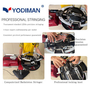 Yodiman cầu lông vợt 5U Trung Quốc sản xuất biểu tượng tùy chỉnh 26lbs cầu lông vợt - Product Image 6