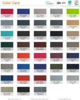 Tissu polyester 600D teinté dans la masse, imperméable et fonctionnel pour l'extérieur, avec revêtement PU, pour bâches de voiture et de bateau.