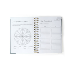 Agenda Personalizzata per Gratitudine, Obiettivi, Affermazioni, Riflessioni, Cura di Sé, Manifestazione, Planner Ispirazionale, Quaderno A5 - Product Image 4