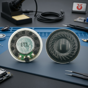 UTL Metal Frame 1.5W 32mm Mylar <b>Speaker</b> ISO9001 Certified - Product Image 2
