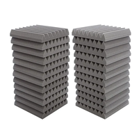 Panneaux d'insonorisation à cales MQ, mousse acoustique haute densité pour traitement acoustique de pièce, panneaux insonorisants de plafond pour mur