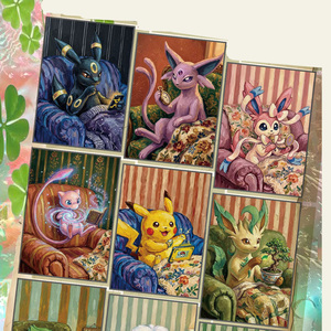 Caja Misteriosa de Cartas Coleccionables de Pokémon: Edición Limitada de Arte Cómico Personalizado al por Mayor, Versión en Inglés, 1.ª Edición - Product Image 3