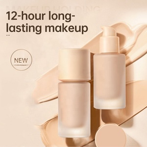 Fabricant de fond de teint liquide teinté à haute couvrance, <span class=keywords><strong>non</strong></span> oxydant, avec logo personnalisé, base de maquillage crémeuse, couvrance totale - Product Image 3