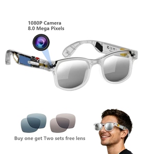 New Aimb-G2 <strong>Smart</strong> Eye <strong>Glasses</strong> 8MP 1080P Anti-Shake Camera WIFI Transfer ChatGPT Voice Control AI Translation <strong>Smart</strong> <strong>Glass</strong> - Product Image 1