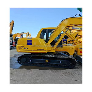 La haute performance a employé l'excavatrice de PC60-7 de KOMATSU à Shanghai PC70-8 PC60-8 PC60-7 PC56 PC55MR à vendre - Product Image 2