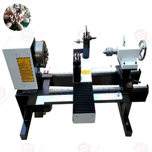 Tour à bois CNC avec moteur pour créer des sculptures artistiques sur bois comme des bouchons de parfum, des pièces d'échecs, des tasses en bois - Product Image 1