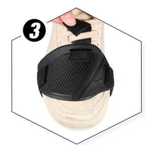 Plantilla Protectora Ajustable Antideslizante para Zapatos de Motocicleta con Protección Superior de Panal de Abeja - Product Image 3