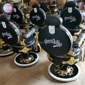 <span class=keywords><strong>Comprar</strong></span> lujo oro chino peluquería Estilo silla peluquería buen precio Silla de Barbería para los hombres - Product Image 4