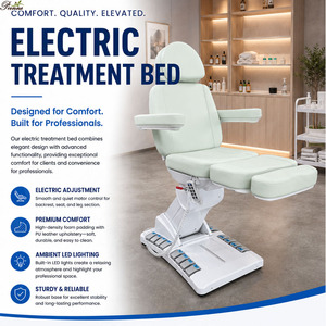 Poltrona <span class=keywords><strong>Estetica</strong></span> di Lusso Regolabile, Lettino per Tatuaggi e Pedicure, Sedia Girevole Idraulica per Esami Medici, per Cliniche Estetiche e Spa - Product Image 1