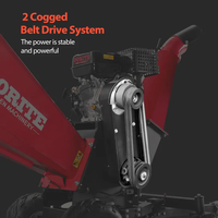 350pro k-maxpower 15HP elektrikli Start 4 tekerlekler Mulcher parçalayıcı makine şube logger profesyonel ağaç parçalayıcı odun parçalayıcı