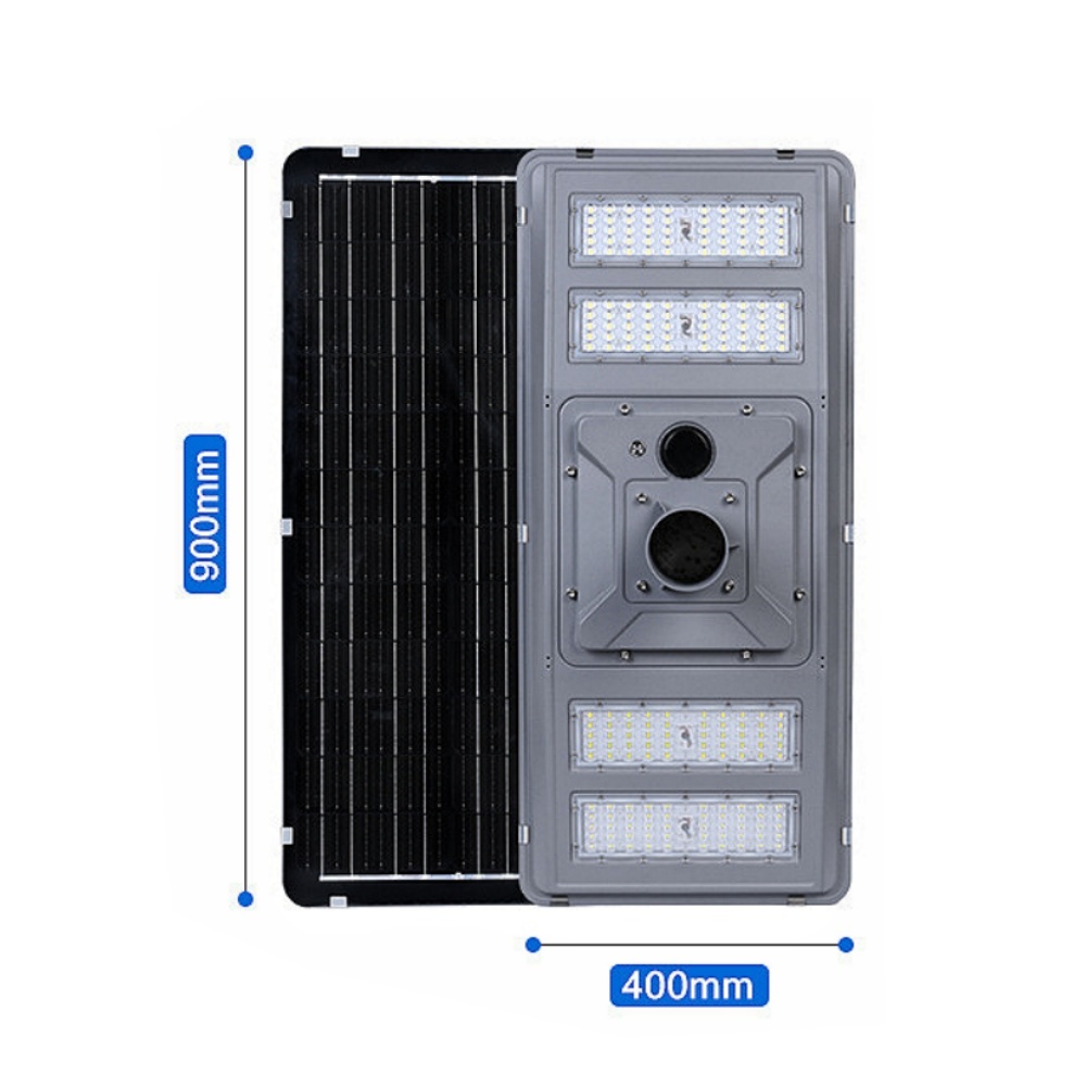 IP66 Waterproof Outdoor Solar Street Light for Villa Garden Parking Lot Public Road Street Lighting 70W 80W 90W LED Floodlight