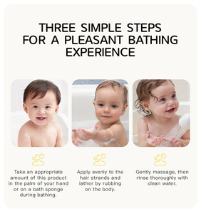 Gel de Baño y Champú 2 en 1 para <span class=keywords><strong>Niños</strong></span>, con Manzanilla Natural y Plantas Orgánicas, Limpieza Suave - Product Image 5
