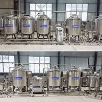 Équipement de production de yaourt industriel avec processus de lait aigre Uht mini machine à yaourter prix de l'usine de vente