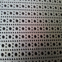 Lámina Metálica Perforada de Acero Inoxidable 304 Anticorrosión, Panel con Orificios Redondos para Cercas Exteriores Costeras, Servicios de Corte y Doblado