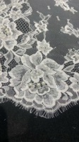 Perles lourdes de qualité supérieure, grandes perles avec paillettes en cristal, tissu en dentelle brodé de perles pour robe de mariée, voile de mariée, occasions spéciales