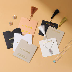 Set Espositore Personalizzato per Gioielli con Cartoncini e Bustine per Collane e Orecchini, Cartoncini Espositivi, Etichette e Carte per Confezioni - Product Image 3