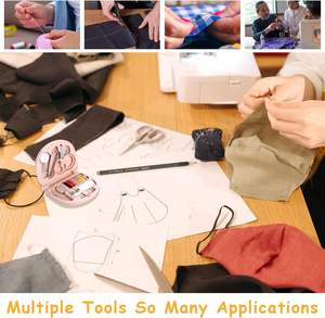 ミニソーイングキットセットポータブルトラベル折りたたみソーイングボックスカスタマイズロゴポケットソーイングツール - Product Image 4