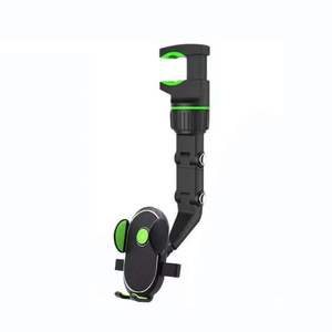 Supporto per telefono specchietto retrovisore multifunzionale 360 supporto per telefono specchietto retrovisore con ganci di stoccaggio appiccicosi per auto - Product Image 2