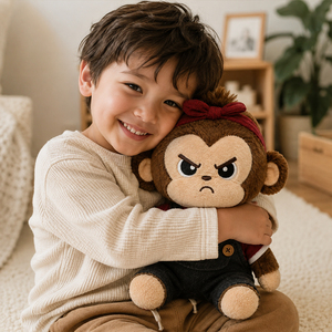 Peluche Gigante Personalizzato con Logo Scritto, Giocattolo Morbido a Forma di Gorilla, Peluche Personalizzato per Te - Product Image 4