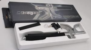 3 चाबियाँ कार के स्टीयरिंग व्हील लॉक ताले विरोधी चोरी उपकरणों वाहन स्टील बॉक्स गियर शिफ़्ट कार पेडल सुरक्षा सुरक्षा - Product Image 3