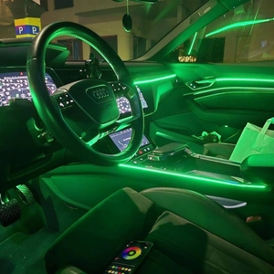 ชุดไฟประดับรถยนต์18 in 1ควบคุมด้วยแอพเพลงแบบซิมโฟนีสีอะคริลิค RGB Chase สีสันสดใส - Product Image 5