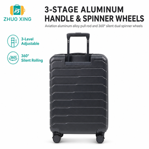 <span class=keywords><strong>Valigia</strong></span> <span class=keywords><strong>da</strong></span> <span class=keywords><strong>Cabina</strong></span> 20 Pollici con Ruote in Materiale ABS con Serratura TSA <span class=keywords><strong>Dimensioni</strong></span> Standard 55X40X20 CM - Product Image 4