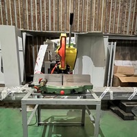 Machine à découper à plateau tournant de précision de 14 pouces pour profilés en aluminium Fenêtres Contrôle PLC pour PVC UPVC pour équipement neuf et d'occasion