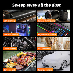 Aspiradora sopladora de polvo fácil de operar, con rendimiento estable, tres velocidades ajustables, adecuada para diversas situaciones. - Product Image 4