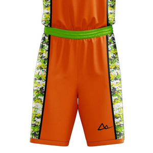 Tenue de sport respirante et à séchage rapide pour l'été, uniforme d'équipe pour entraînement et match, respirant, 100% polyester, uniforme de basket-ball - Product Image 4
