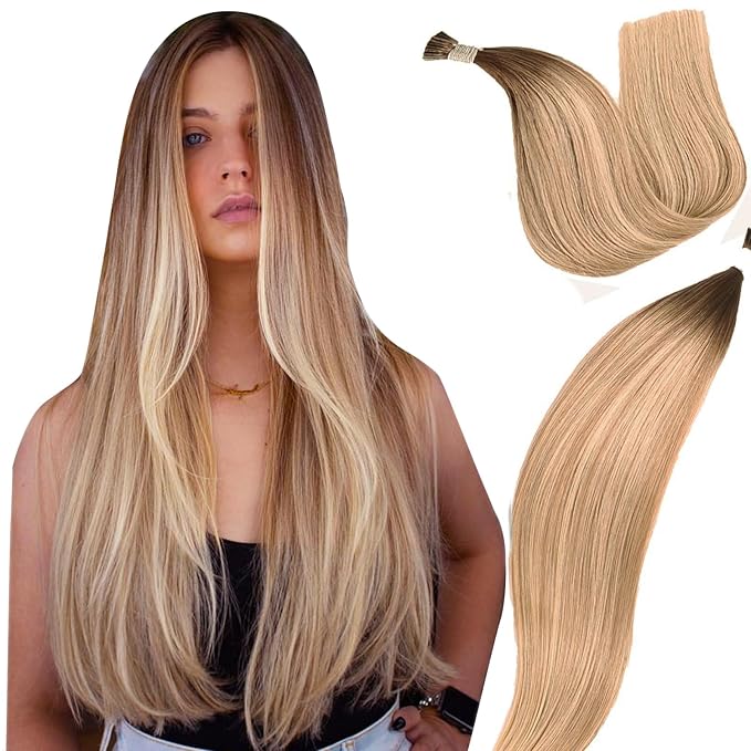 #T9-P9-613 Golden Brown to Light Golden Brown and Bleach Blonde
