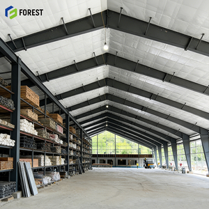 150X200X25 Premium Flexible Steel Structure Workshop Distribution Hub <b>Small</b> Auto Repair Shop Clear Span Aircraft Hangar - Product Image 1