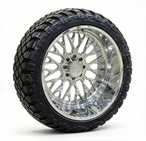Nuove Ruote di Ricambio <span class=keywords><strong>per</strong></span> <span class=keywords><strong>Camion</strong></span> in Lega di Alluminio Forgiato Lucido a Canale Profondo 22x10 22x12 24x14 26x12 28x12 28x14 28x16 20mm 25mm FSB - Product Image 1