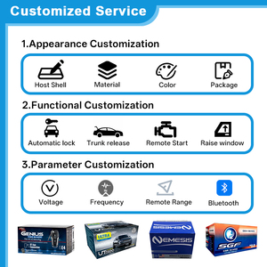 <span class=keywords><strong>Système</strong></span> d'Alarme de Sécurité de <span class=keywords><strong>Voiture</strong></span> Universel Anti-Hijacking Bluetooth à Sens Unique en Promotion Exceptionnelle - Product Image 2