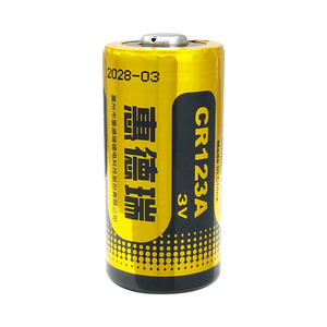 <span class=keywords><strong>Huiderui</strong></span> <span class=keywords><strong>CR123A</strong></span> pour lampe de poche appareil photo numérique sonnettes alarme compteur de gaz batterie au Lithium primaire - Product Image 1