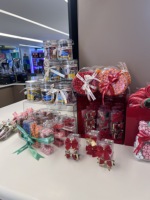 Letras y Números Acrílicos Personalizados para Tiendas, Bodas y Bares, Cajas para Dulces y Confitería para Almacenamiento y Exhibición