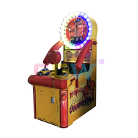 Machine de jeu d'arcade classique CGW Hammer, machine de jeu à pièces, simulateur de boxe, machine de boxe à tickets de récompense