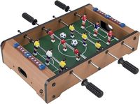 Mini baby-foot Table de football Table de football en bois accessoires de jeu de Table de football pour enfants adultes soirées en famille divertissement