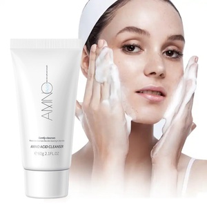 Limpiador Facial de Aminoácidos, Espuma Densa para el Cuidado de la Piel del Rostro, Natural y Orgánico, 60g, Venta al por Mayor - Product Image 1