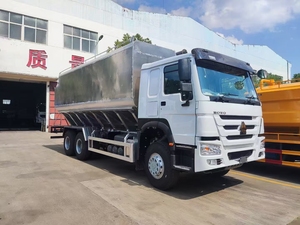 Precio de fábrica Semirremolque Camión de transporte de alimentación 40 toneladas Camión de transporte de alimentación de pollo - Product Image 4
