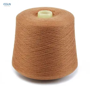 Wholesale Cheap Price NM 32 2 5%Super Fine Wool 44% Anti-pilling Acrylic 25%Nylon 26% Polyester Blended Core Spun Yarn