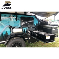 Style personnalisé Australie hors route camping-car remorques poids léger camping-car remorque petite remorque de camping terrestre