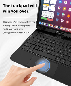 Factory Made Level Keyboard Case for iPad BT Wireless Fast <strong>Input</strong> <strong>Designed</strong> for Professional B2B Applications - Product Image 4