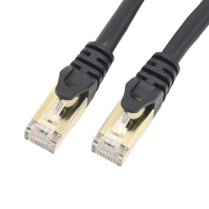 Vente directe d'usine de connecteurs RJ45 Cat7 10 Gigabit SSTP de qualité industrielle à double blindage. - Product Image 1