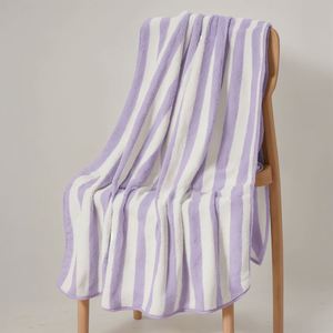 Cabana Quick-Dry Oversized Pool Large Striped <b>Beach</b> <b>Towel</b> for Swimming and Sunbathing - Product Image 3