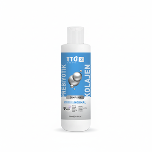 Shampoo prébiotique et au collagène TTO-X pour cheveux secs et normaux 250 ml Hydratant et illuminateur de brillance - Product Image 2