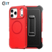 Étui de téléphone SST avec étui de ceinture étui étui de téléphone portable magnétique pour iphone 17 Pro et 17 Pro Max