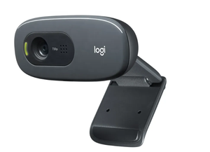 Cámara Web Logitech C270 HD Negra con Micrófono Integrado 720P para Oficina en Casa, Computadora de Escritorio, Portátil, USB, Mini Cámara - Product Image 4