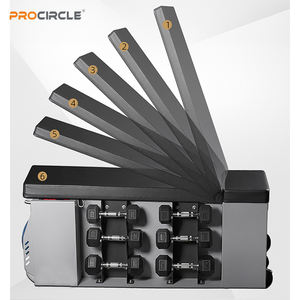 FB-WL5030 palestra Fitness con manubri panca portaoggetti per esercizi di Bodybuilding regolabile pieghevole multifunzione panca pesi - Product Image 1