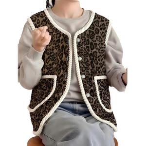 Title Women's Quilted Vest with Contrast Trim, Sleeveless Button Front Lightweight Outerwear